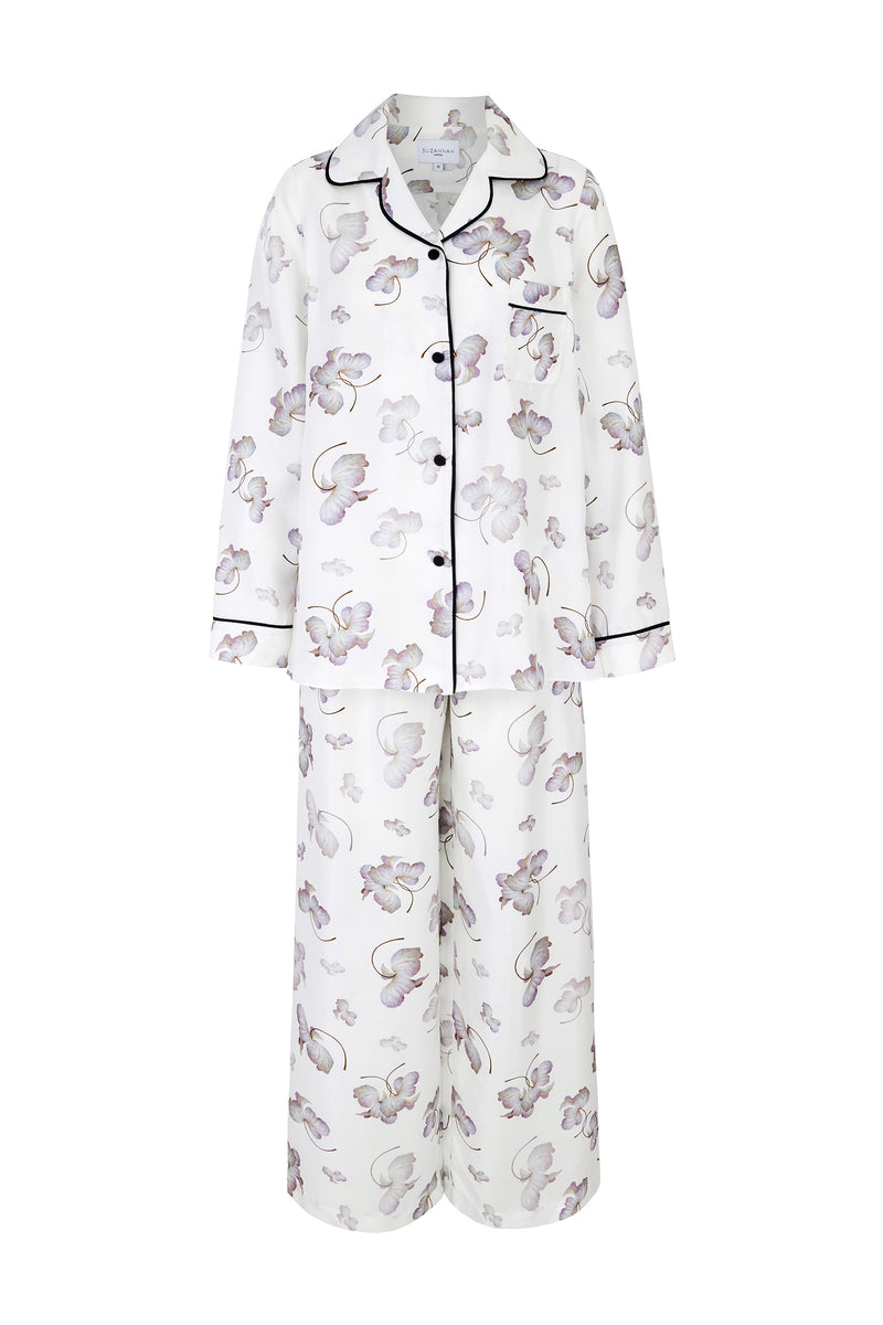 Italian Silk Twill Printed Pyjamas x MarieLuise Bantel