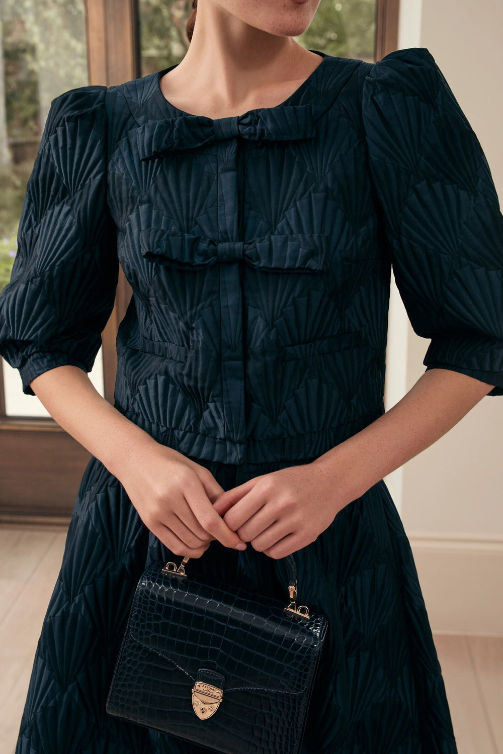 Load image into Gallery viewer, Paris Art Deco Suit Midnight