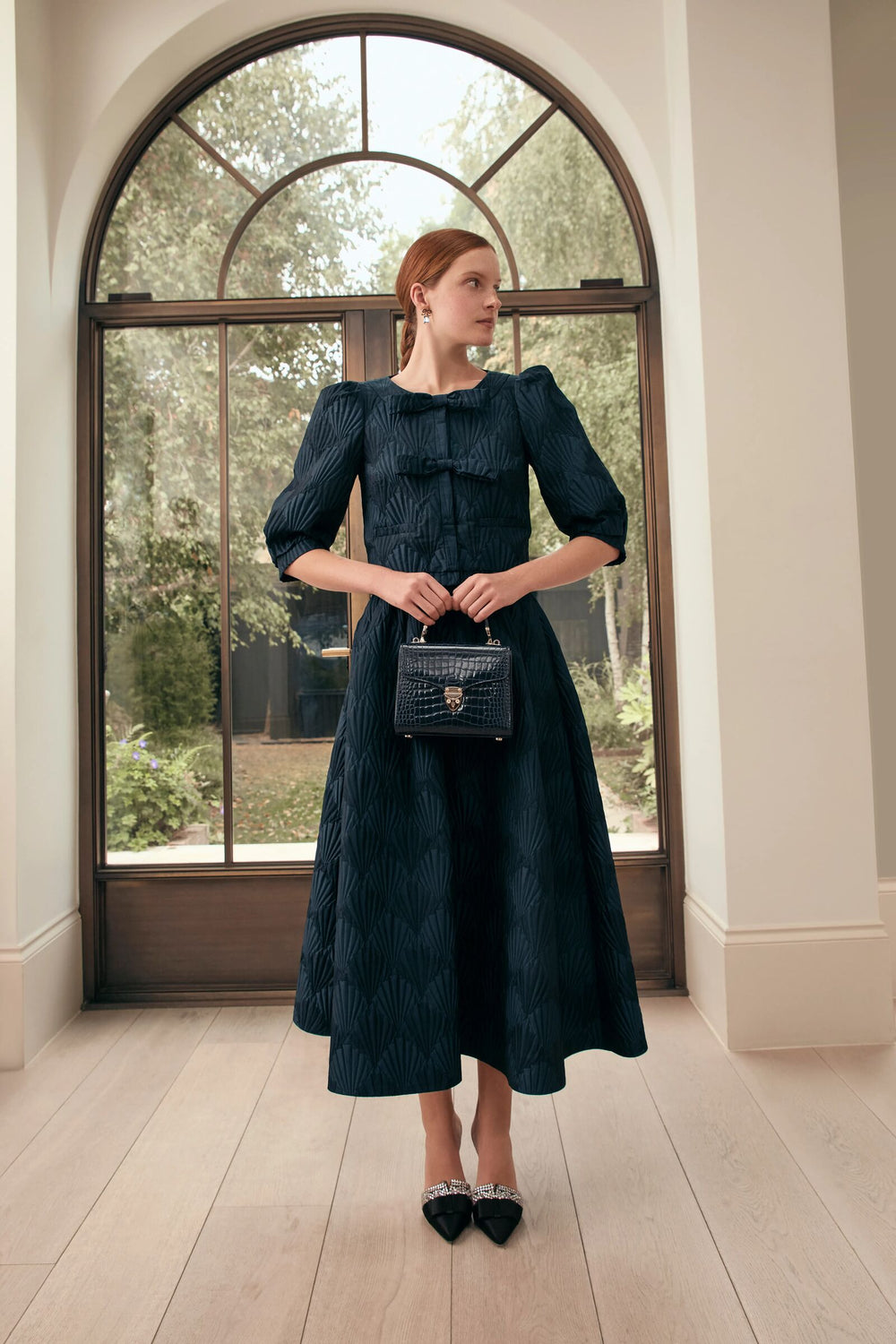 Load image into Gallery viewer, Paris Art Deco Skirt