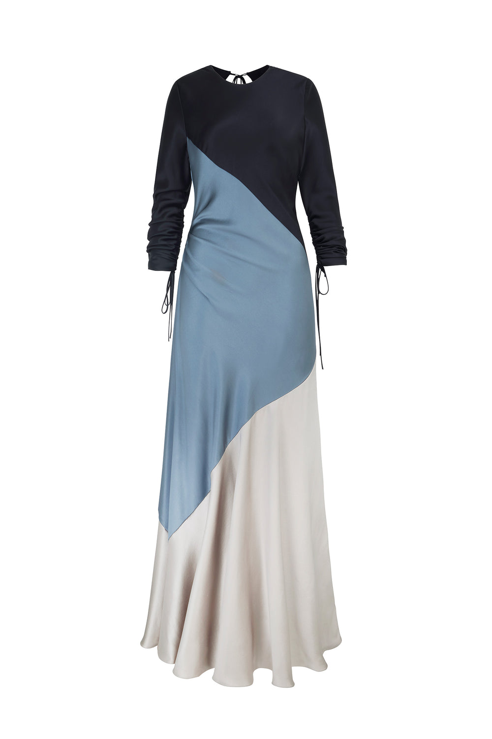 Load image into Gallery viewer, Piérre Gown Colour Block Silk