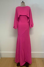 Load image into Gallery viewer, Pink Bias Cape Gown - ARCHIVE SALE