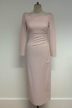 Load image into Gallery viewer, Halley Dress Stretch Crepe Blush Pink - ARCHIVE SALE