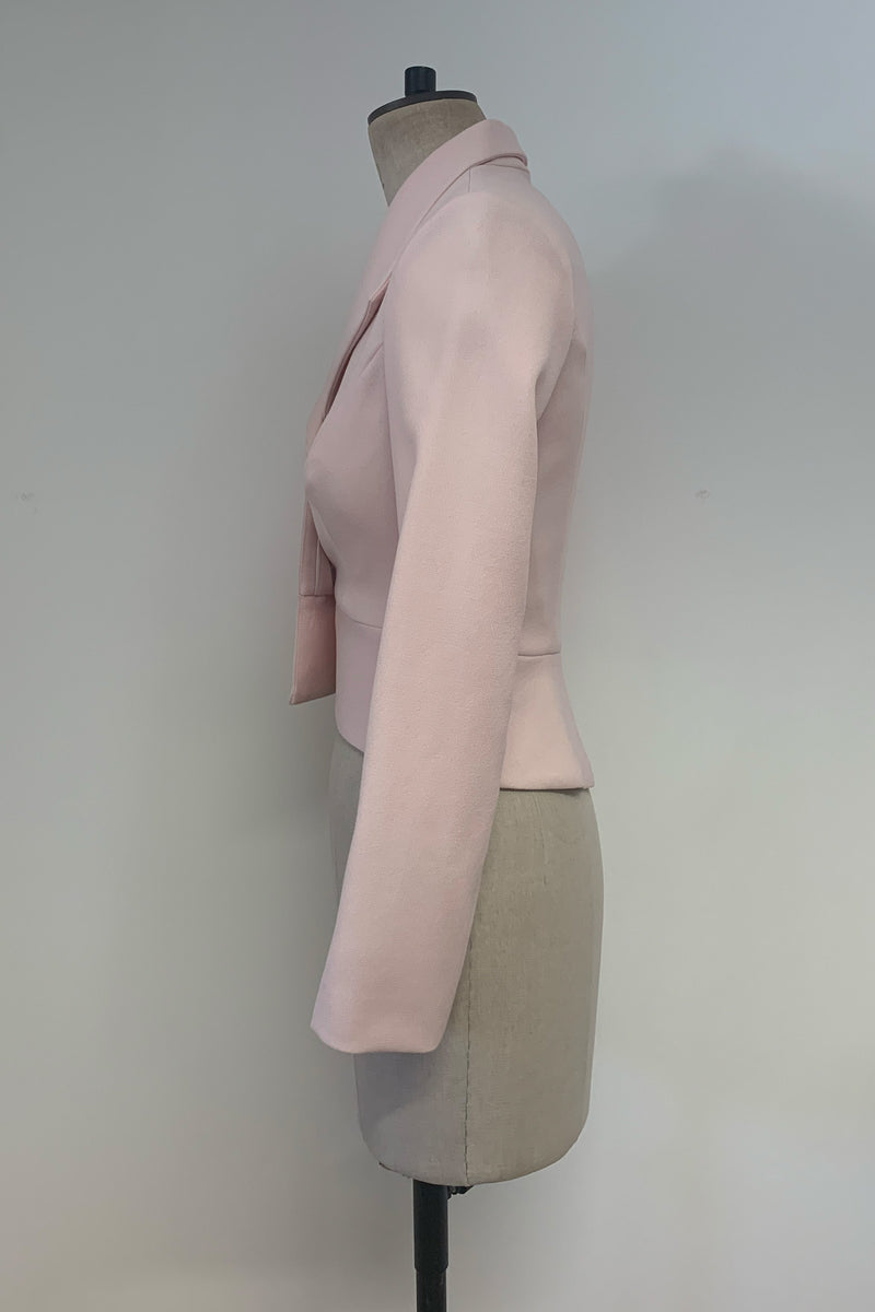 Load image into Gallery viewer, Pink Wool Crepe Jacket - ARCHIVE SALE