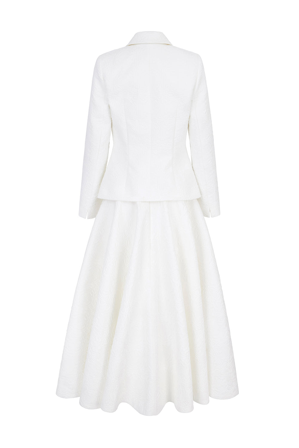 Load image into Gallery viewer, Porto White Embossed Tile Cotton Set