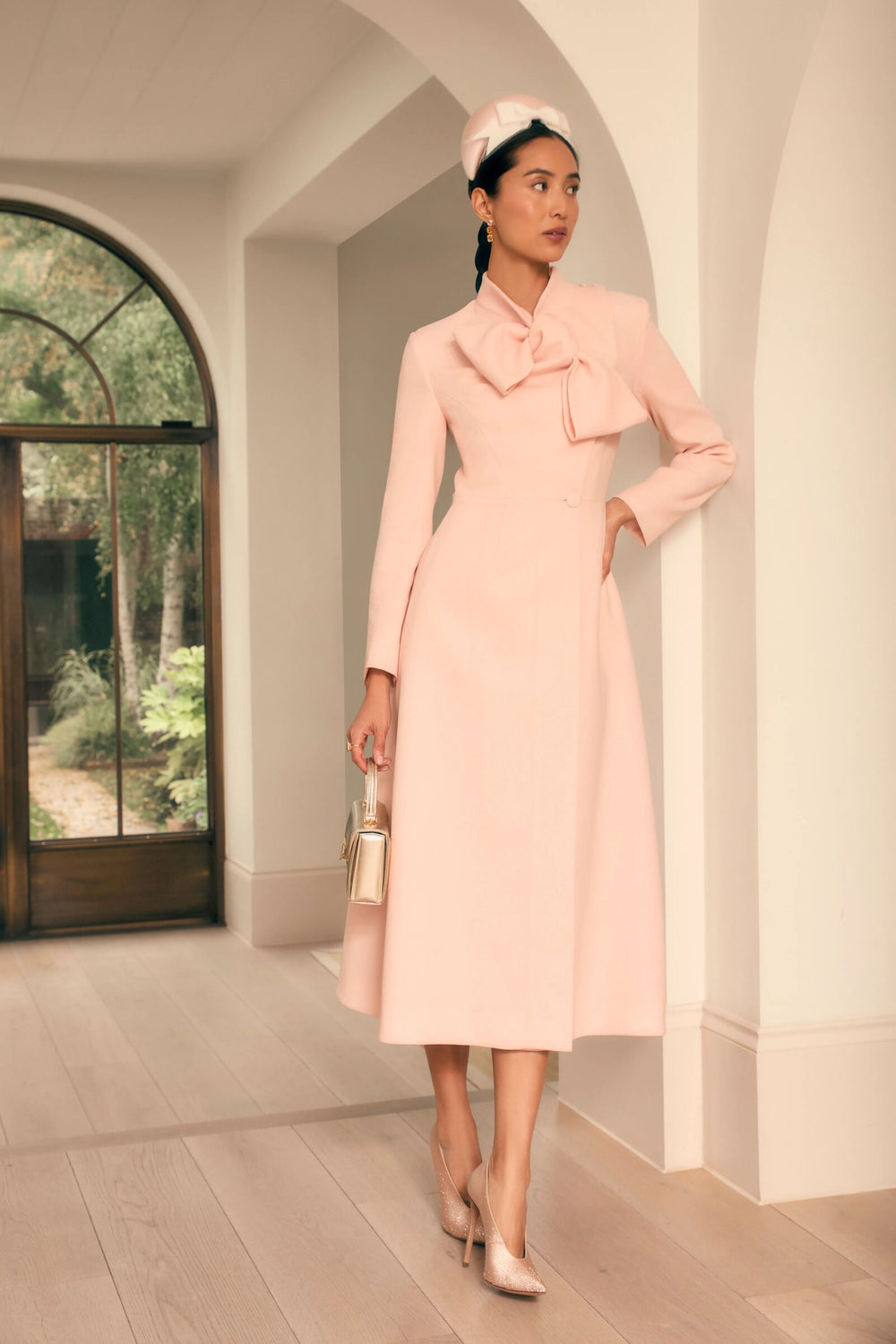 Load image into Gallery viewer, Prue Formal Coat Dress Pink