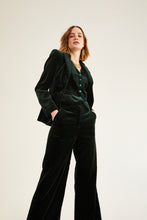 Load image into Gallery viewer, Penny Trousers Forest Velvet