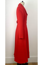 Load image into Gallery viewer, Boston Formal Coat Dress Ruby Wool Crepe - ARCHIVE SALE