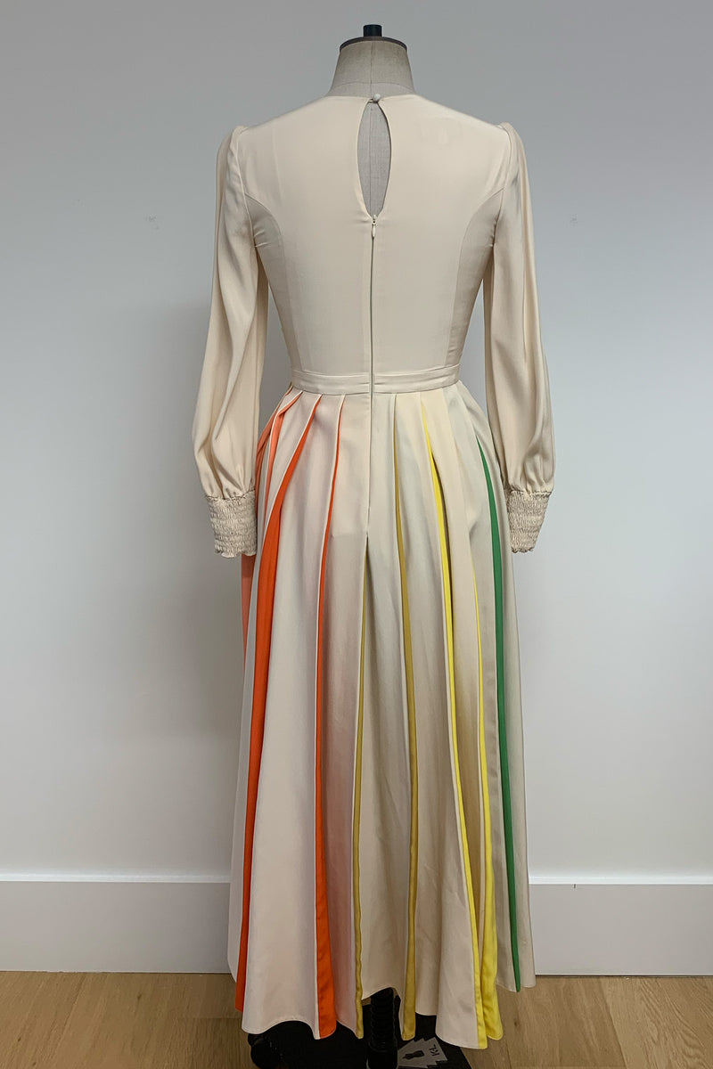 Load image into Gallery viewer, Long Sleeve Rainbow dress - ARCHIVE SALE