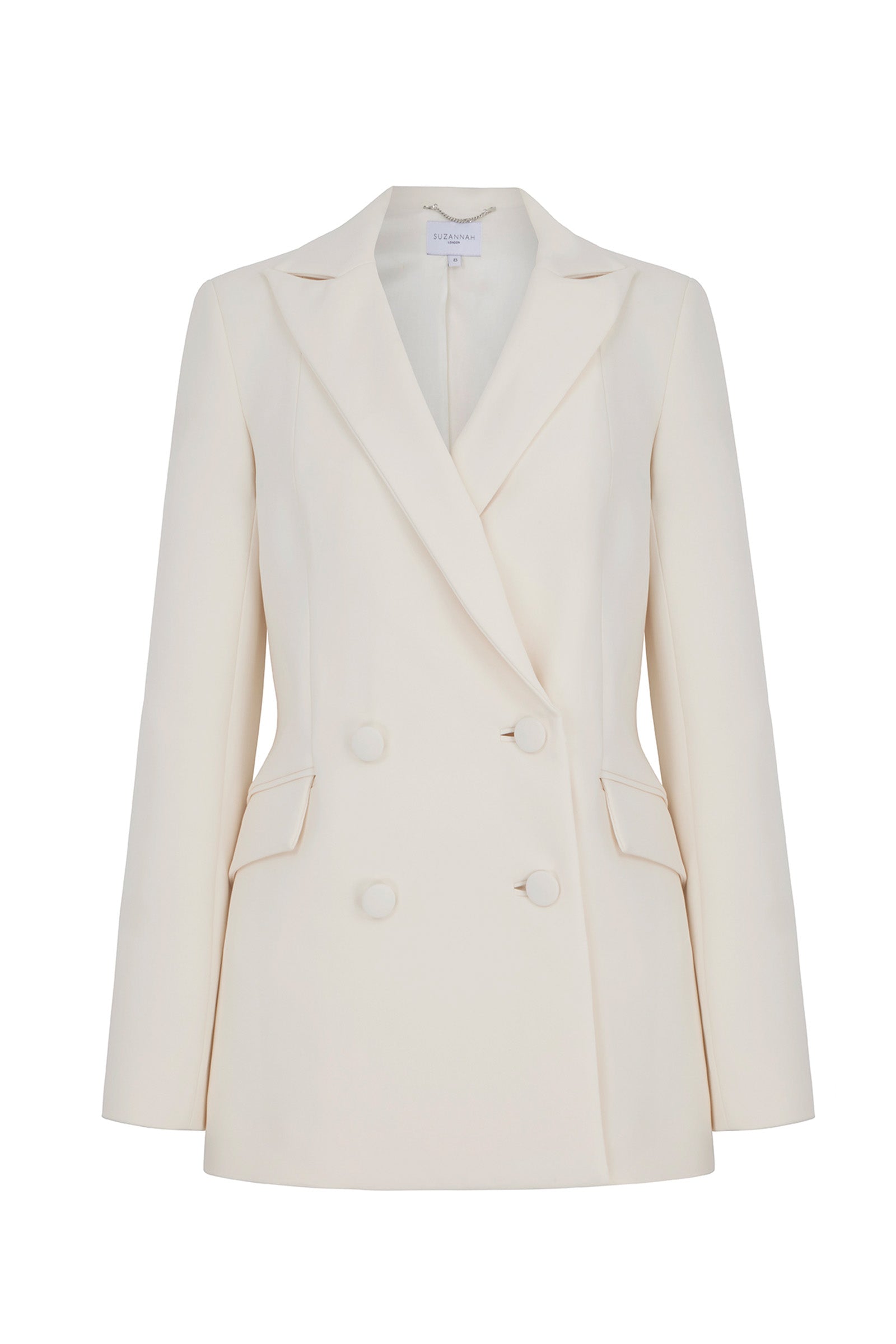 Rappalo Blazer Ivory Crepe
