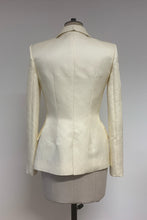 Load image into Gallery viewer, Queens Blazer Cream Luxe Linen - ARCHIVE SALE