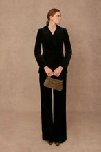 Load image into Gallery viewer, Rapallo Double Breasted Blazer Navy Velvet