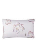 Load image into Gallery viewer, Slim Rectangular Throw Pillows Silk Twill Hydrangea Leaves Taupe x MarieLuise Bantel