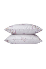 Load image into Gallery viewer, Slim Rectangular Throw Pillows Silk Twill Hydrangea Leaves Taupe x MarieLuise Bantel