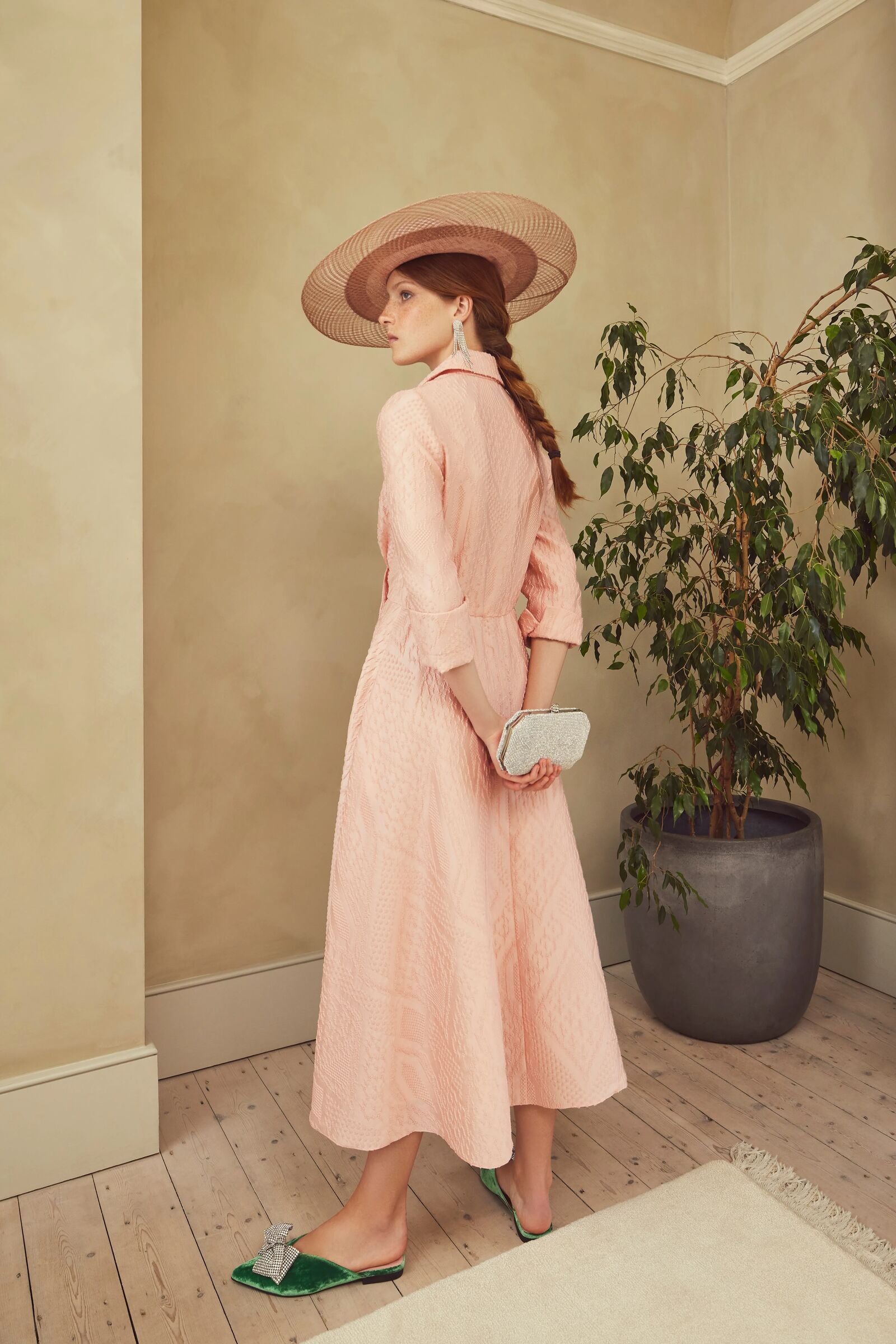 Rita-C Dress in Plumeria Blush