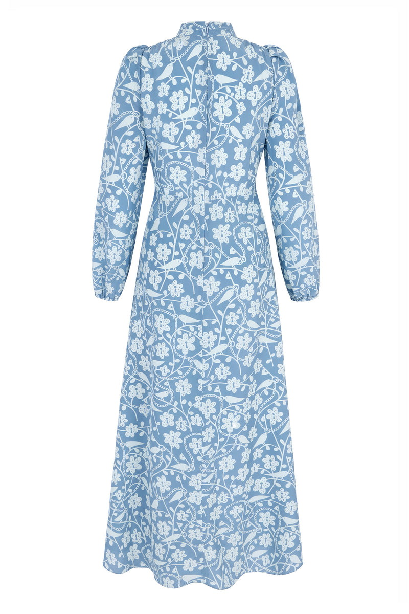 Load image into Gallery viewer, Love Story Silk Tea Dress x Rob Ryan