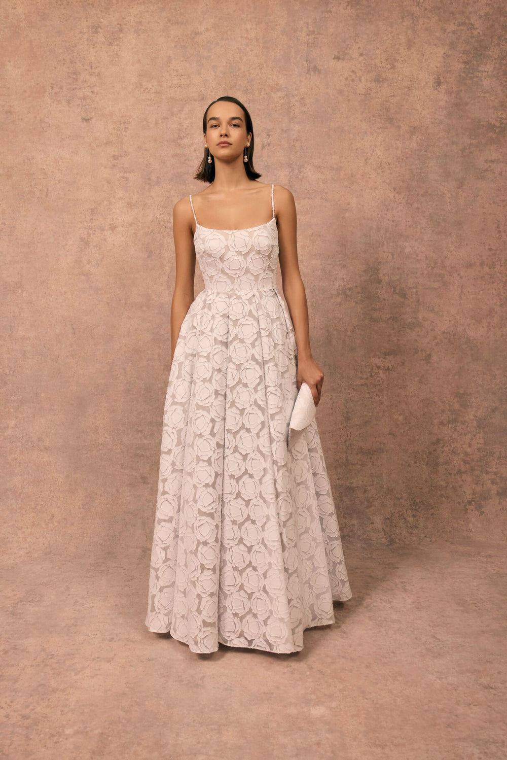 Load image into Gallery viewer, Rose Gown White