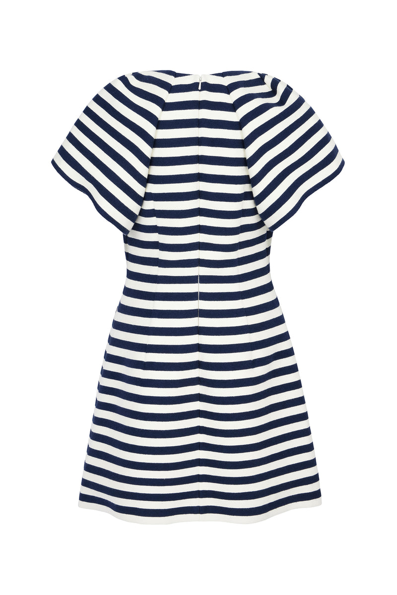 Load image into Gallery viewer, Ruthie Retro Stripe Mini Dress