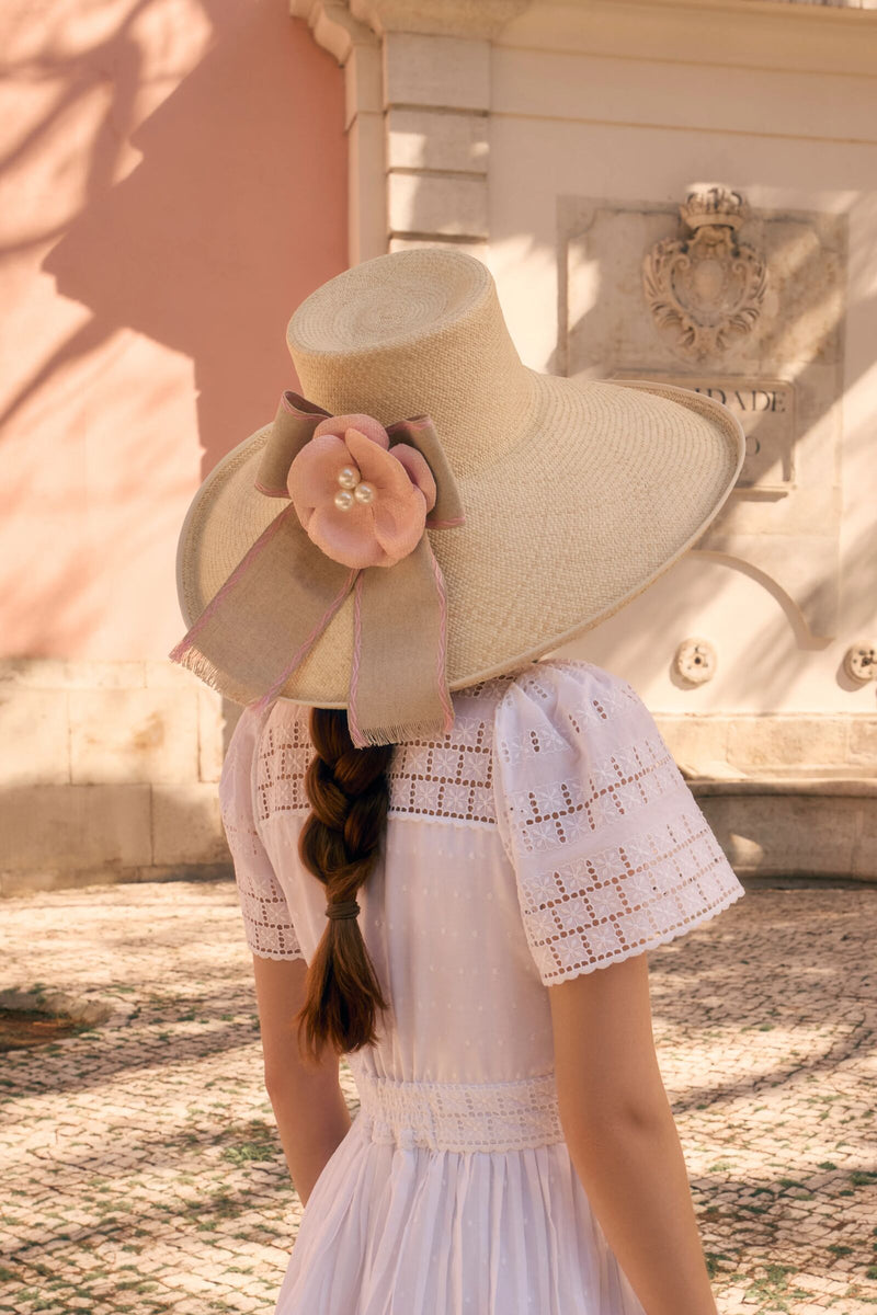 Load image into Gallery viewer, Paradise Corsage Hat x Ruth Ravenscroft