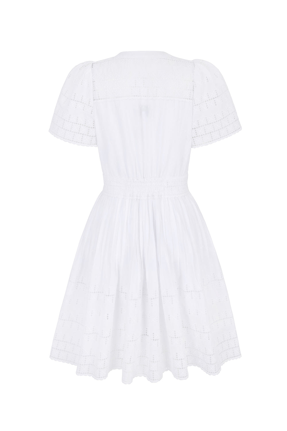 Load image into Gallery viewer, Sam Broderie Anglaise White Dress