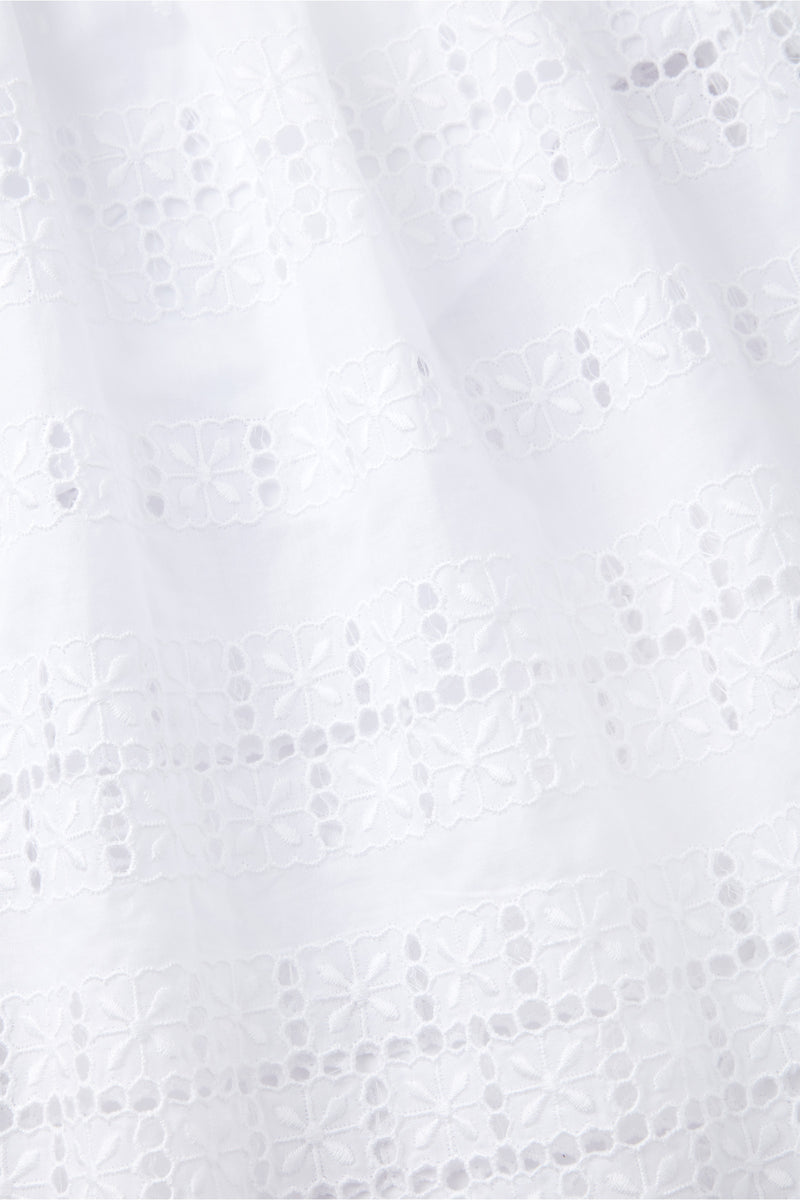 Load image into Gallery viewer, Sam Broderie Anglaise White Dress