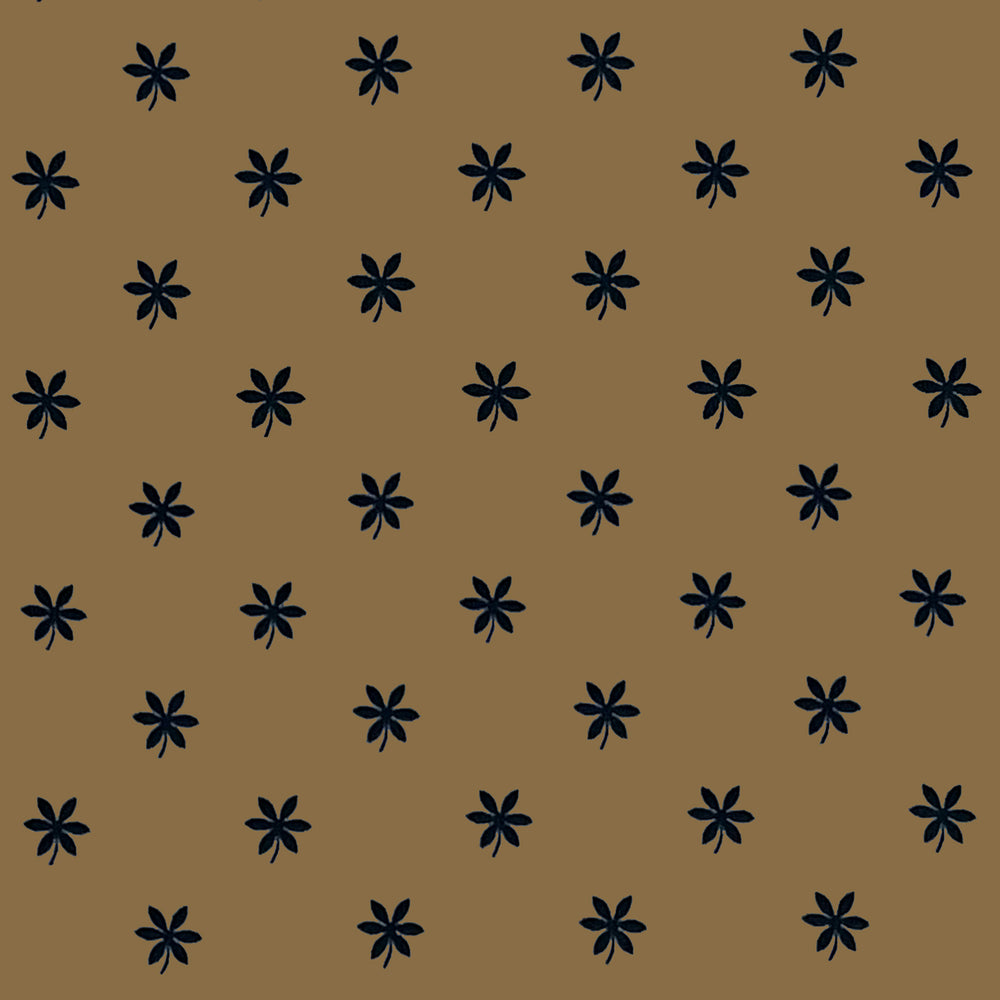 Load image into Gallery viewer, Sandy Leaves Crepe De Chine