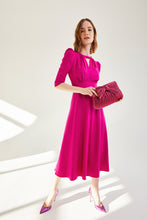 Load image into Gallery viewer, Seattle Dress Pink Wool Stretch