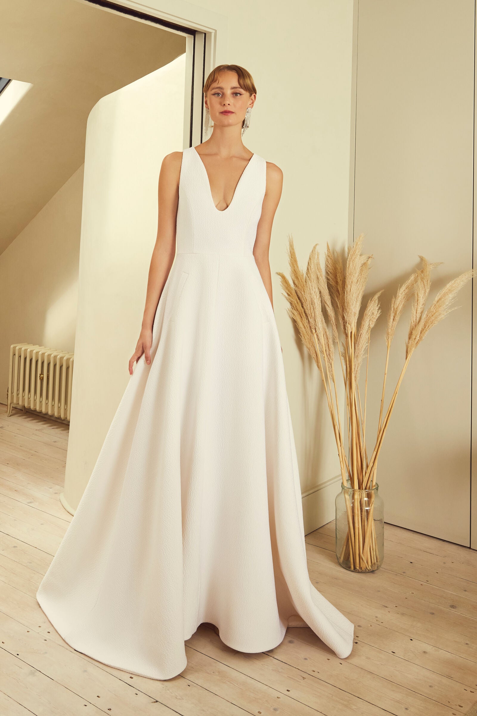 Seraphina Gown White Cloqué