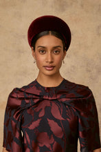 Load image into Gallery viewer, Jumelle Headband Claret Velvet x Ruth Ravenscroft