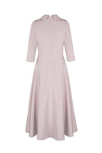 Load image into Gallery viewer, Silk Cowl Neck Riding Dress Opal