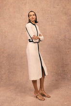 Load image into Gallery viewer, Simple Coat Dress Sequin Tweed