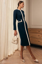 Load image into Gallery viewer, Simple Coat Dress Navy