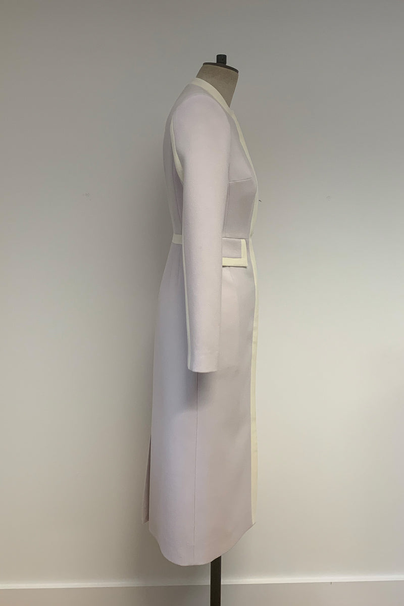 Load image into Gallery viewer, Simple Coat Dress Alabaster - ARCHIVE SALE