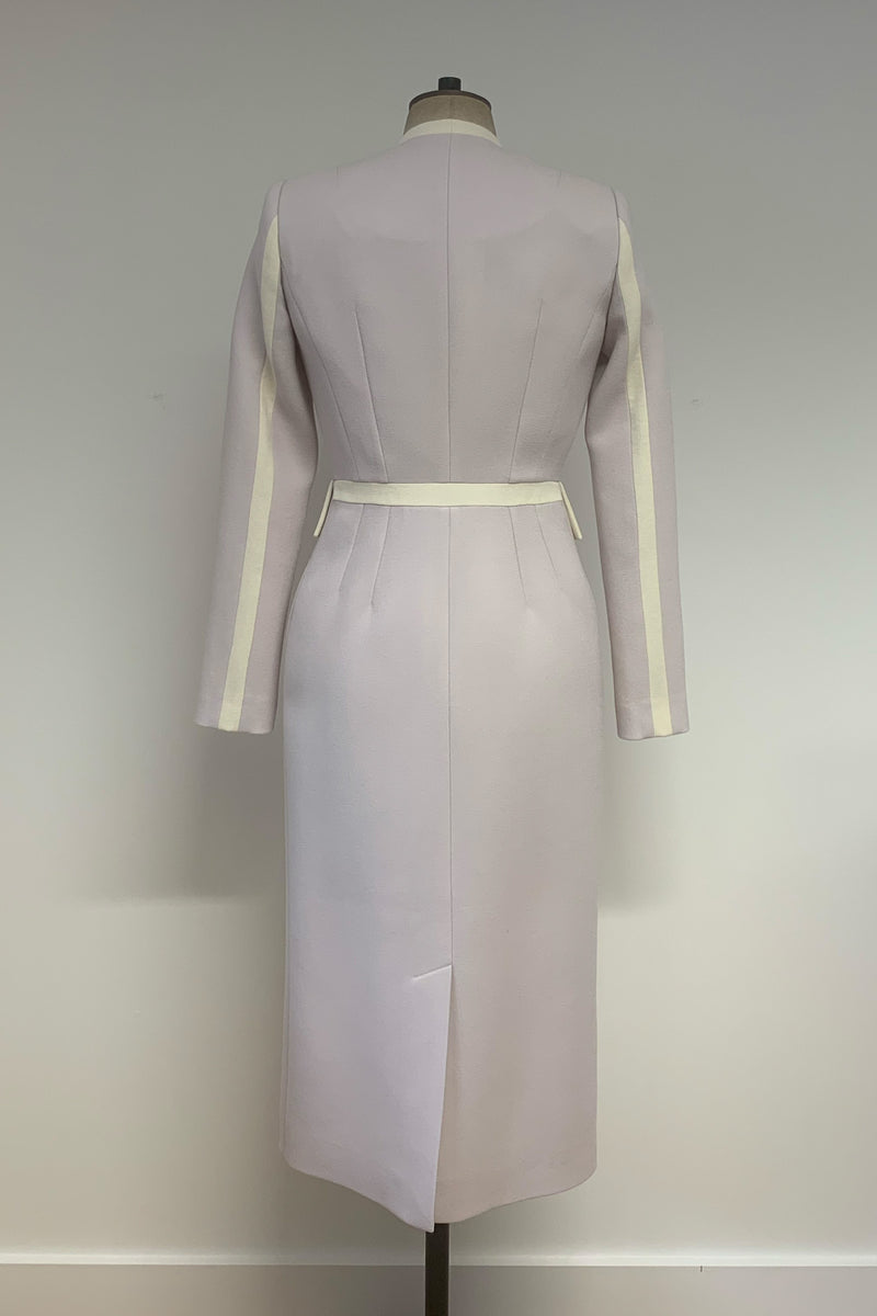 Load image into Gallery viewer, Simple Coat Dress Alabaster - ARCHIVE SALE