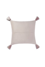 Load image into Gallery viewer, Embroidered Cashmere and Cotton  Hydrangea Leaf Cushion x Marieluise Bantel