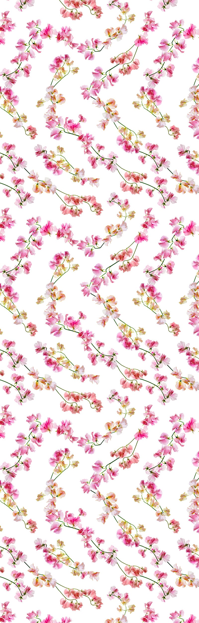 Load image into Gallery viewer, Sweet Peas Crepe De Chine