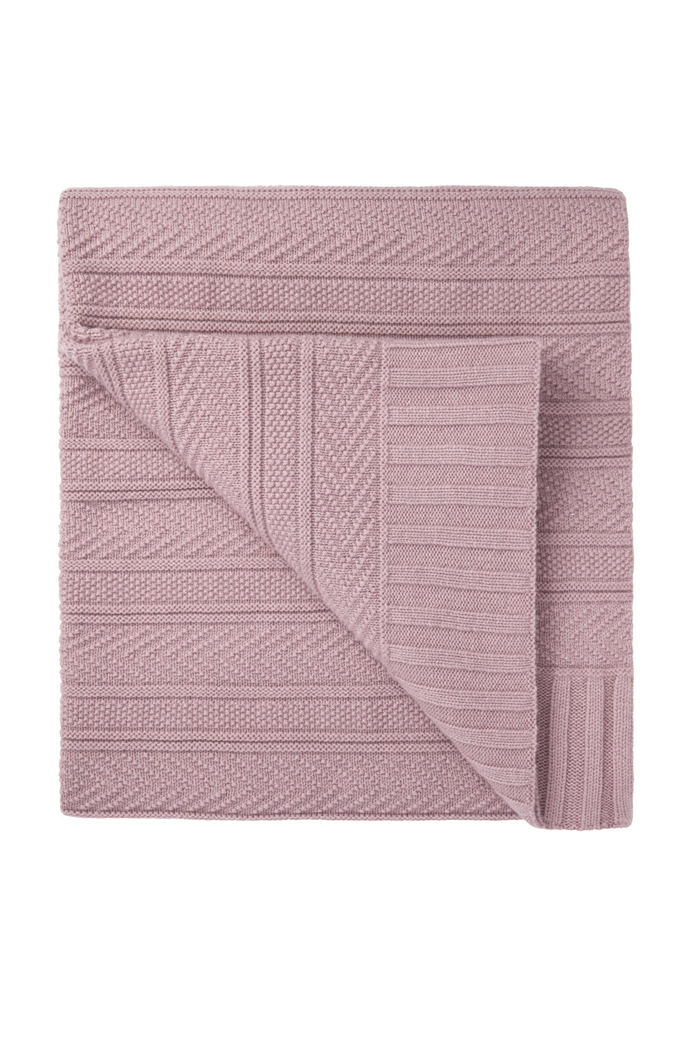 Load image into Gallery viewer, Moorland Pink Cashmere Blanket