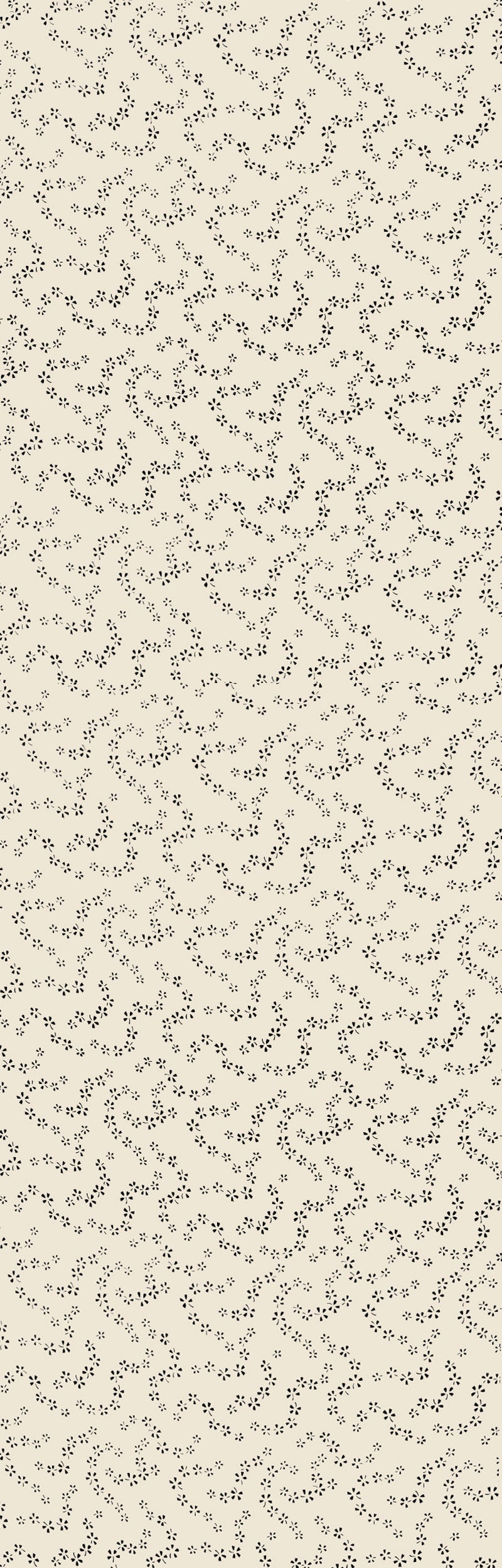 Load image into Gallery viewer, Trailing Stars Black and Cream Crepe De Chine
