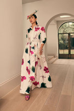 Load image into Gallery viewer, Trixie Floor Length Silk Shirt Dress x Rachel Levy