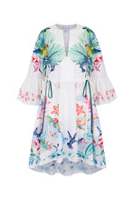 Load image into Gallery viewer, Tropical Caribbean Cotton Kaftan Dress x Susannah Garrod