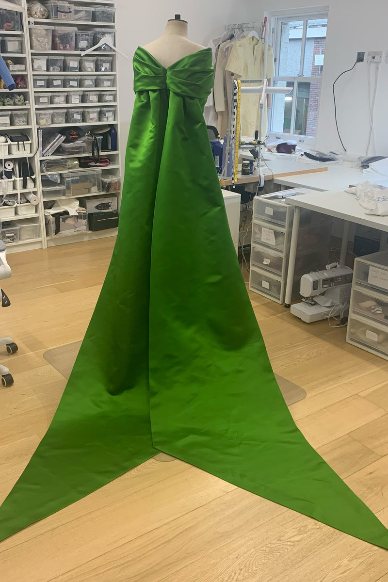 Load image into Gallery viewer, Tudor Italian Silk Double Duchesse Gown