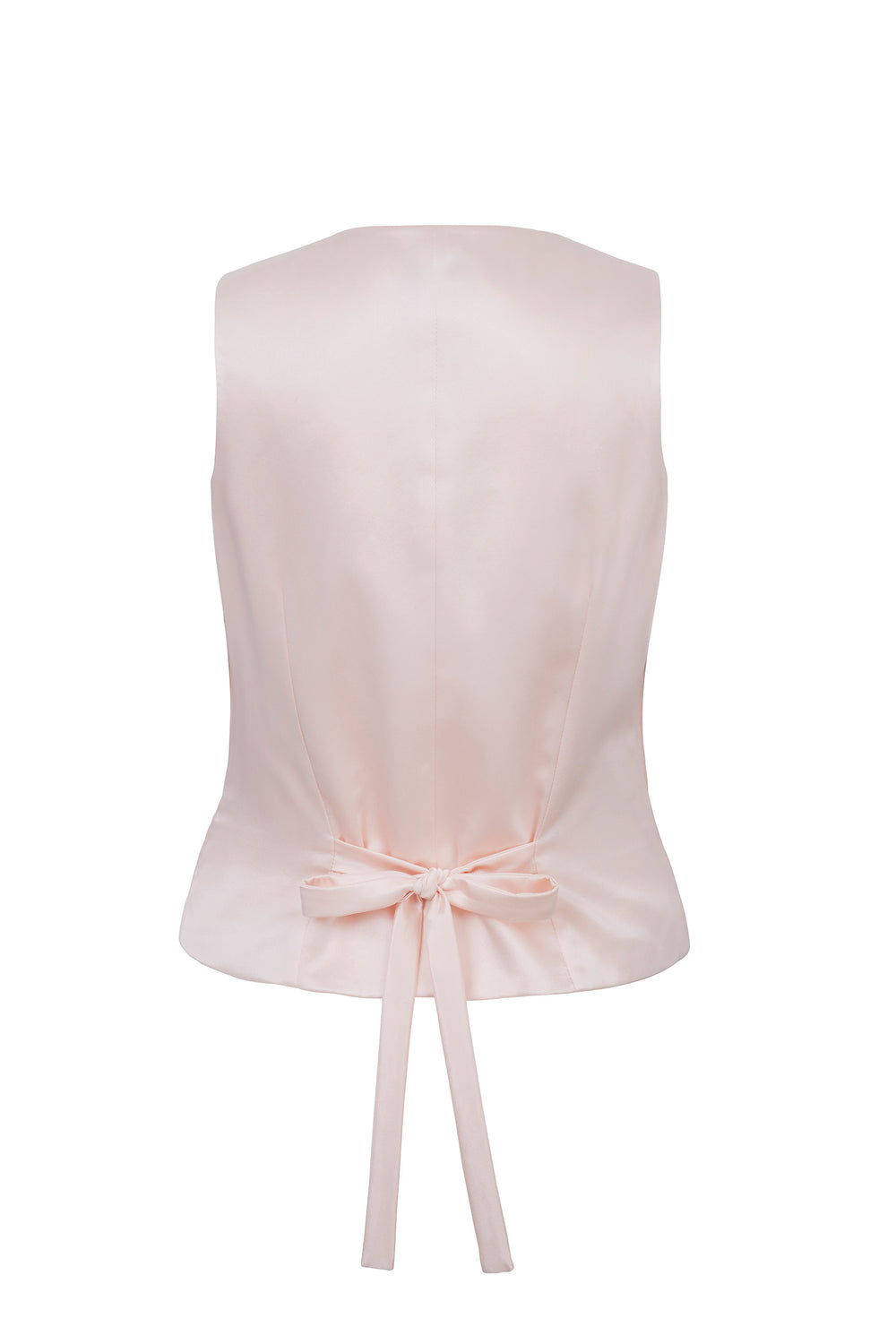 Load image into Gallery viewer, Tuxedo Waistcoat Blush Pink Velvet