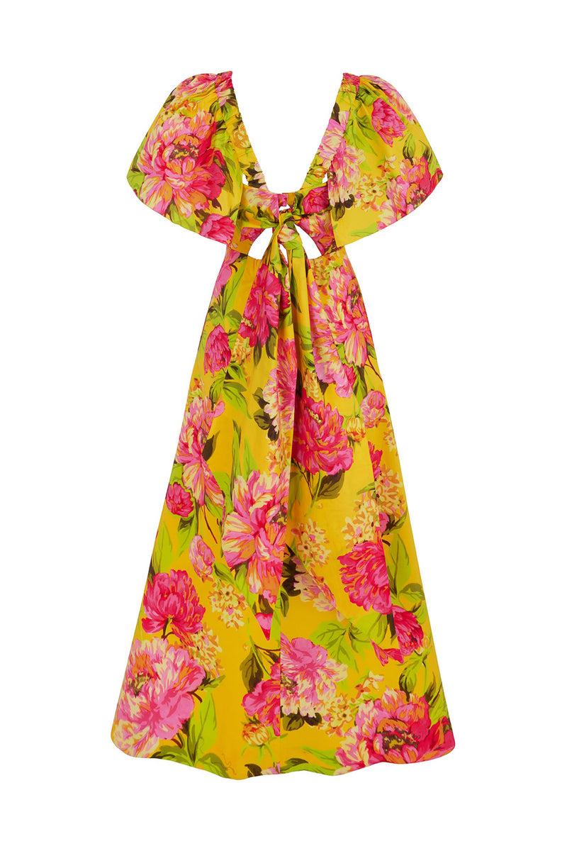 Load image into Gallery viewer, Fitzgerald Dress Mimosa Print ARCHIVE SALE