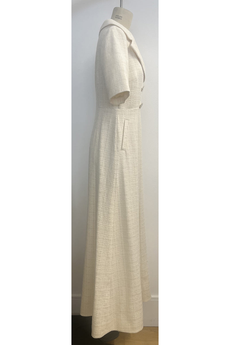 Load image into Gallery viewer, Cary Wrap Jumpsuit Tweed ARCHIVE SALE