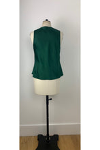 Load image into Gallery viewer, Silk Camisole Emerald  ARCHIVE SALE