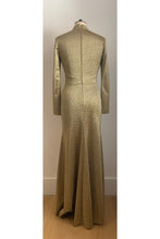 Load image into Gallery viewer, Evangeline Dark Gold Jersey Gown ARCHIVE SALE
