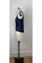 Load image into Gallery viewer, Silk Camisole Navy ARCHIVE SALE