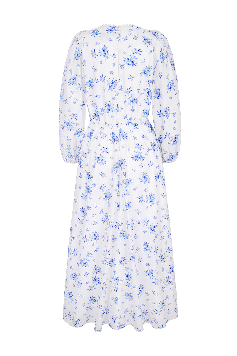 Load image into Gallery viewer, Valletta Dress Agapanthus Cotton x Rachel Levy