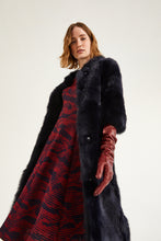 Load image into Gallery viewer, Vancouver Sheepskin Coat Navy