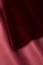 Load image into Gallery viewer, Velvet and Silk Wrap Merlot