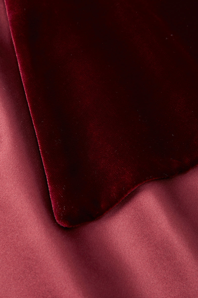 Load image into Gallery viewer, Velvet and Silk Wrap Merlot